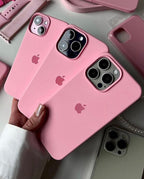 Baby Pink Silicone iPhone Case