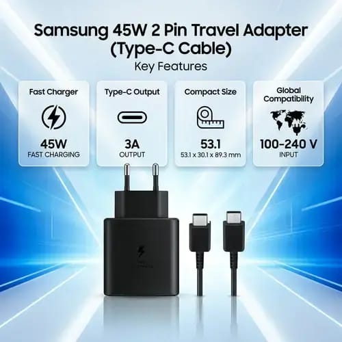 Original Samsung 45W Super Fast Charging Adapter