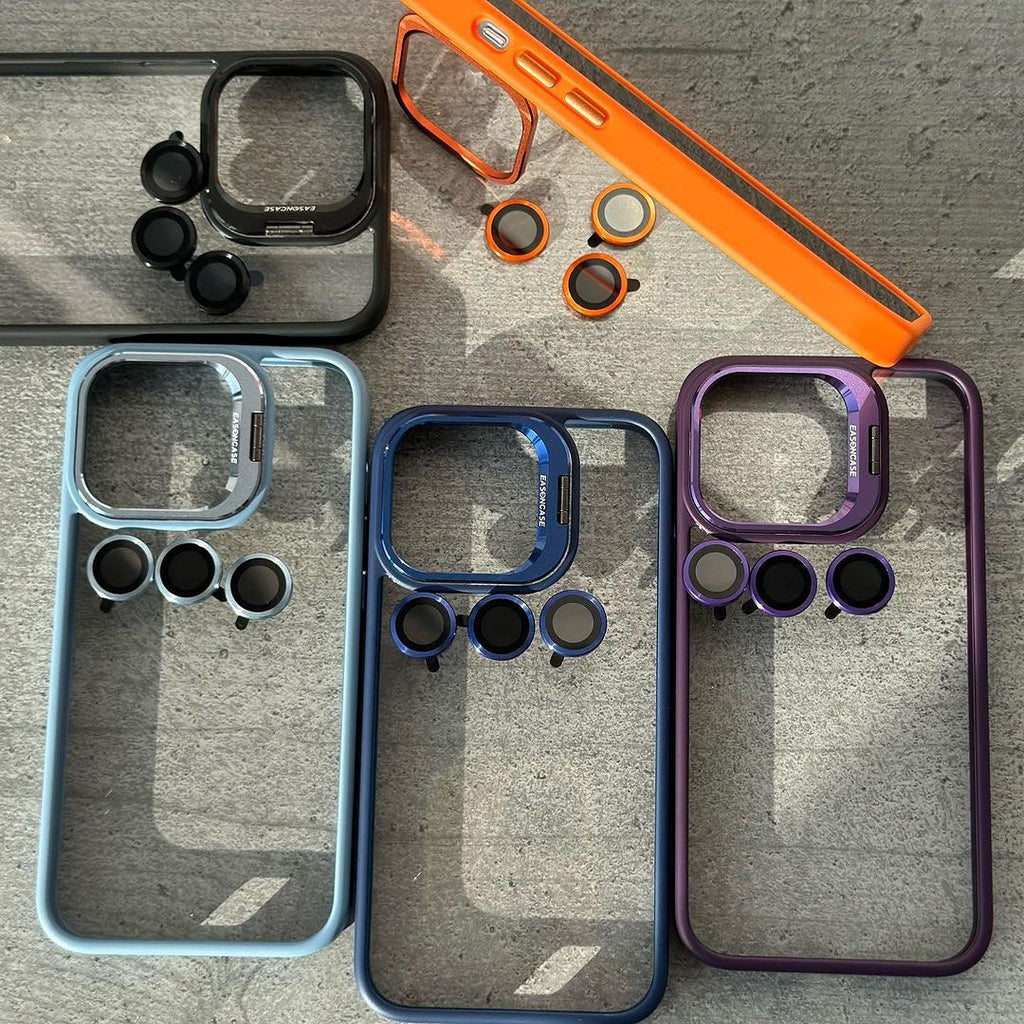 New Luxury 3 in 1 Camera Lens Case