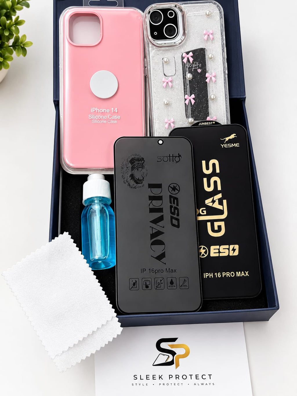 Sleek Protect Mobile Protection Kit – Complete Phone Protection Bundle 📱✨