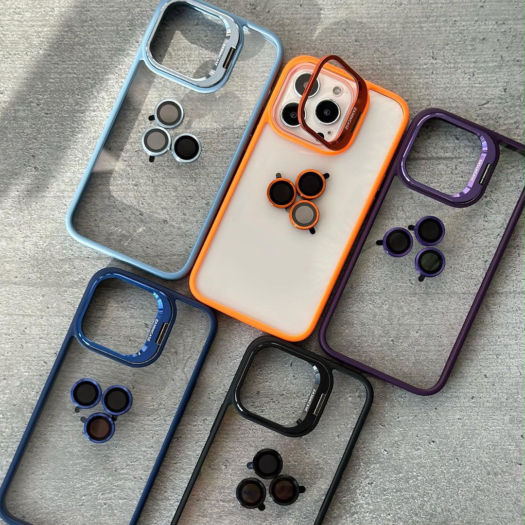 New Luxury 3 in 1 Camera Lens Case