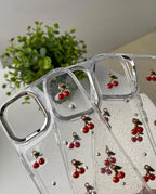 New cherry Tranparent Case