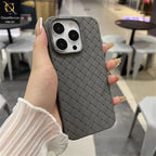 Leather Woven Phone Case