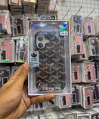 Goyard Leather Fabric Case