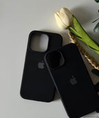 Black Silicone iPhone Case 🖤 | Minimal. Sleek. Timeless.