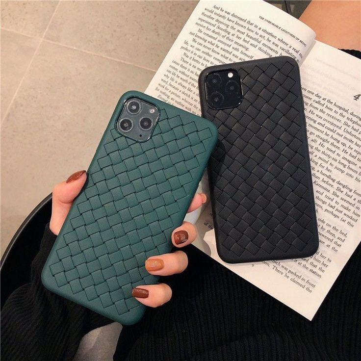 Leather Woven Phone Case
