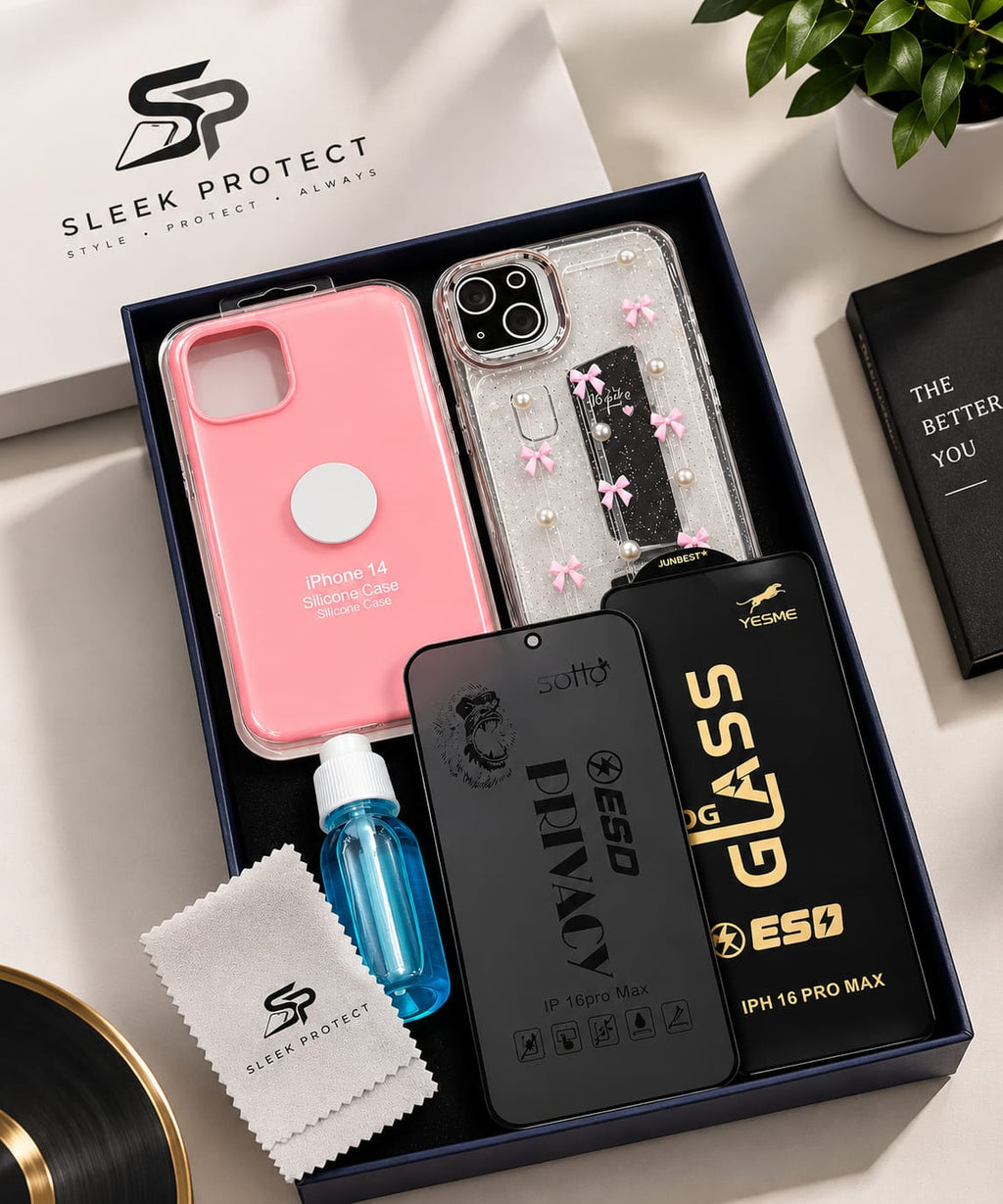 Sleek Protect Mobile Protection Kit – Complete Phone Protection Bundle 📱✨