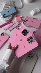 Baby Pink Silicone iPhone Case