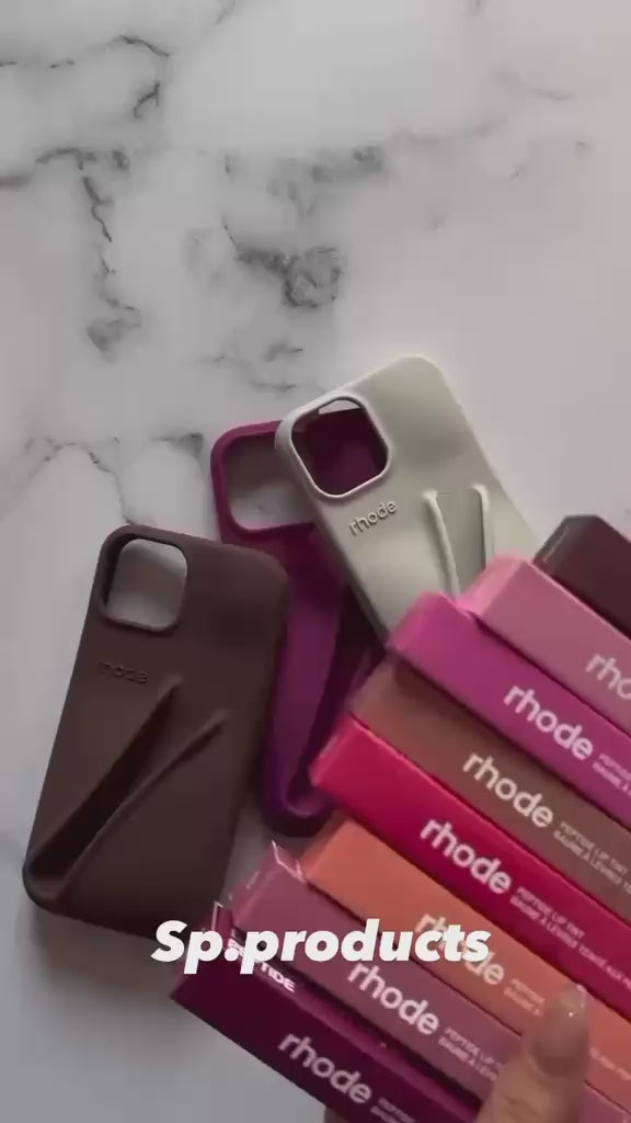 New Original Rhodes LipGloss Silicone Case With Box 🩶