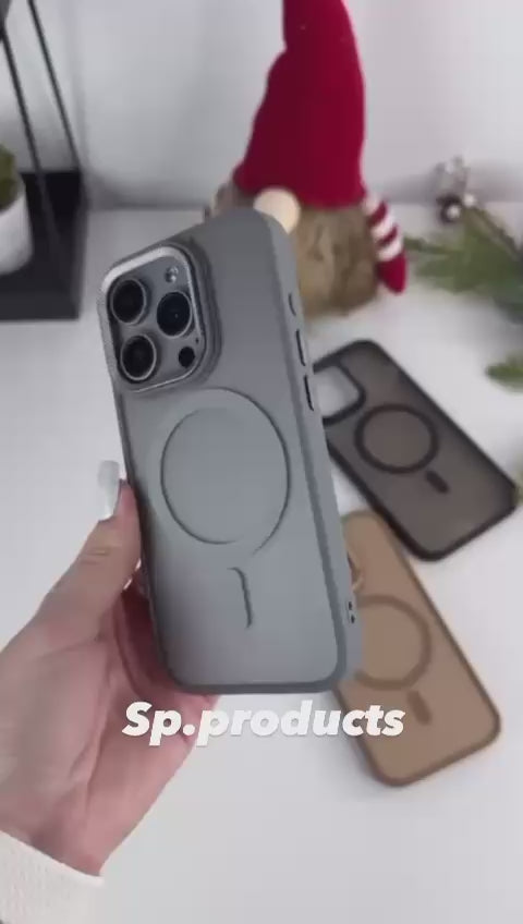 New Matte Transparent MagSafe Case